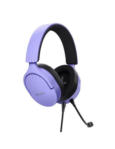 Trust GXT 489P FAYZO Auriculares Alámbrico Diadema Juego Negro, Púrpura
