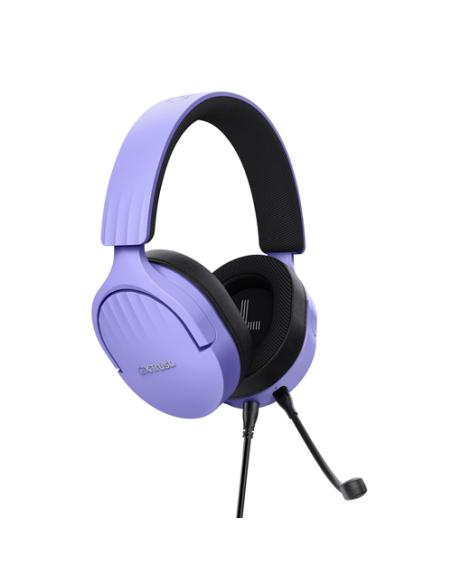 Trust GXT 489P FAYZO Auriculares Alámbrico Diadema Juego Negro, Púrpura