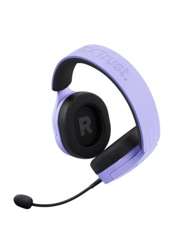 Trust GXT 489P FAYZO Auriculares Alámbrico Diadema Juego Negro, Púrpura