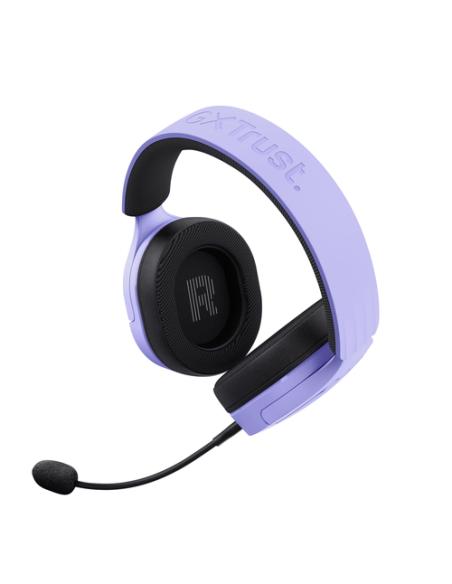 Trust GXT 489P FAYZO Auriculares Alámbrico Diadema Juego Negro, Púrpura