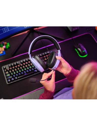 Trust GXT 489P FAYZO Auriculares Alámbrico Diadema Juego Negro, Púrpura