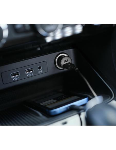 Trust Maxo Universal Negro Encendedor de cigarrillos Carga rápida Auto