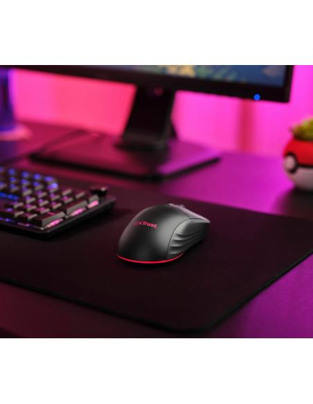 Trust GXT 926 Redex II ratón Juego mano derecha RF inalámbrico Laser 10000 DPI