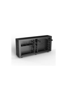 WP WPN-RNS-171202-B armario rack 17U Bastidor para instalación en suelo Negro 2