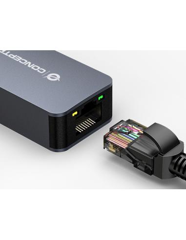 Conceptronic ABBY12G adaptador y tarjeta de red Ethernet 2500 Mbit/s