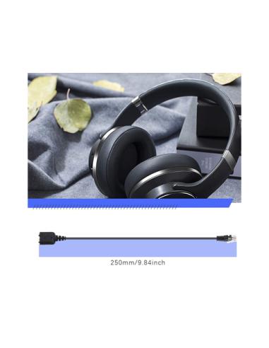 Equip 147944 cable de audio 0,25 m RJ-9 2 x 3.5mm Negro