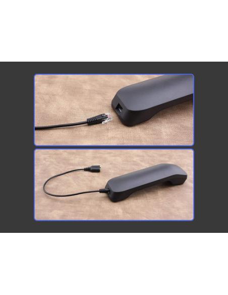 Equip 147944 cable de audio 0,25 m RJ-9 2 x 3.5mm Negro