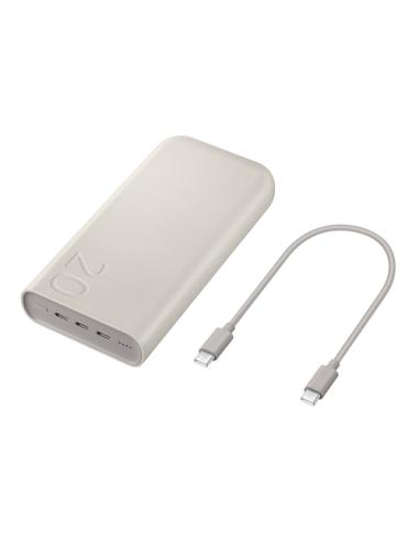 Samsung EB-P4520XUEGEU batería externa 20000 mAh Beige