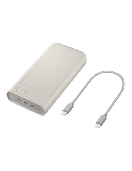 Samsung EB-P4520XUEGEU batería externa 20000 mAh Beige