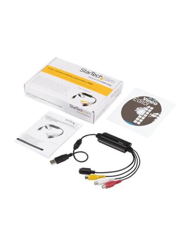 StarTech.com SVID2USB232 dispositivo para capturar video Composite + S-Video + RCA
