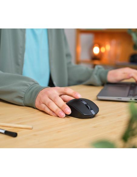 Trust Ozaa ratón Oficina mano derecha RF Wireless + Bluetooth Óptico 3200 DPI