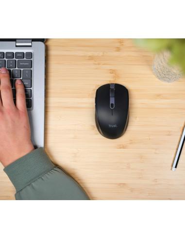 Trust Ozaa ratón Oficina mano derecha RF Wireless + Bluetooth Óptico 3200 DPI