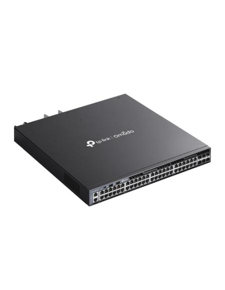 TP-Link Omada SG6654XHP switch Gestionado L3 Gigabit Ethernet (10/100/1000) Energía sobre Ethernet (PoE) 1U Negro