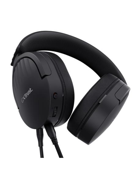 Trust GXT 489 FAYZO Auriculares Alámbrico Diadema Juego Negro