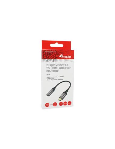 Equip Adaptador DisplayPort 1.4 a HDMI, 8K/60Hz