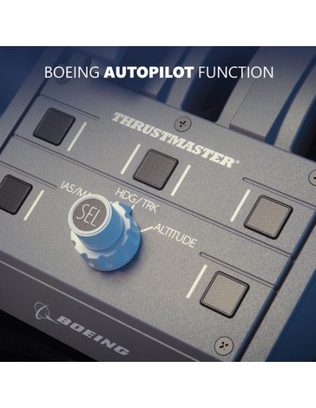 Thrustmaster TCA Quadrant Boeing Edition Gris USB Palanca de mando PC, Xbox, Xbox One X, Xbox Series S