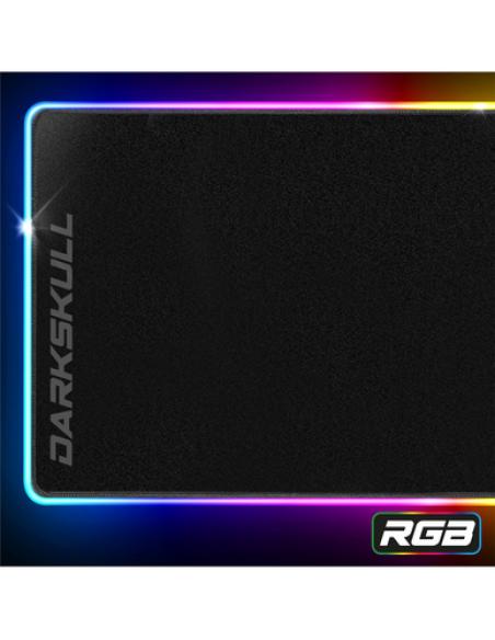 Spirit of Gamer Darkskull Hub RGB - XXXL Alfombrilla de ratón para juegos Negro