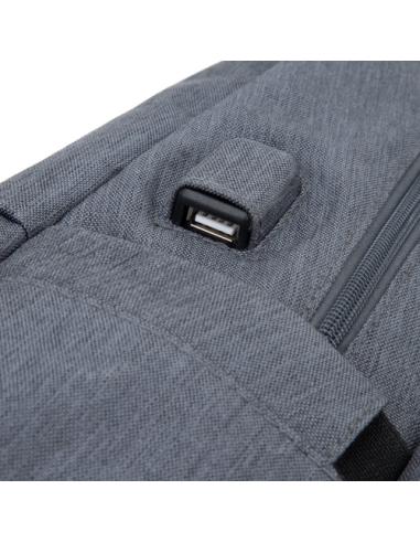 Rivacase 7567 43,9 cm (17.3") Mochila Azul