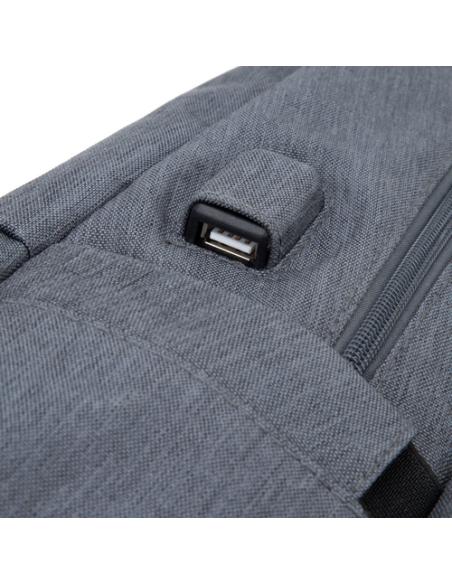 Rivacase 7567 43,9 cm (17.3") Mochila Azul