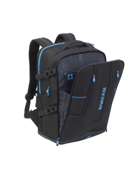 Rivacase 7860 43,9 cm (17.3") Funda tipo mochila Negro, Azul