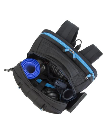Rivacase 7860 43,9 cm (17.3") Funda tipo mochila Negro, Azul