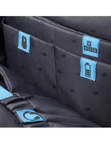 Rivacase 7860 43,9 cm (17.3") Funda tipo mochila Negro, Azul