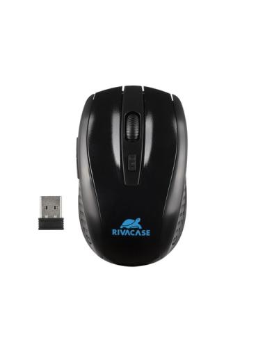 Rivacase 8038 + WIRELESS MOUSE 39,6 cm (15.6") Maletín Negro