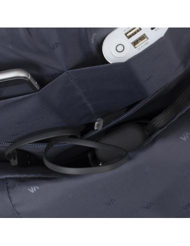 Rivacase 7760 39,6 cm (15.6") Funda tipo mochila Rojo