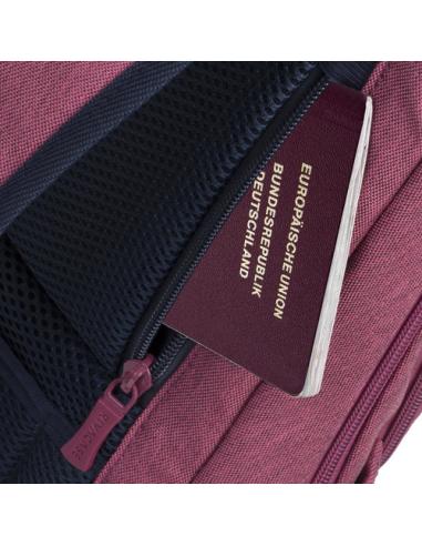Rivacase 7760 39,6 cm (15.6") Funda tipo mochila Rojo