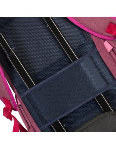 Rivacase 7760 39,6 cm (15.6") Funda tipo mochila Rojo