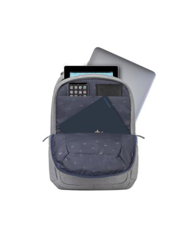 Rivacase 7760 39,6 cm (15.6") Funda tipo mochila Gris