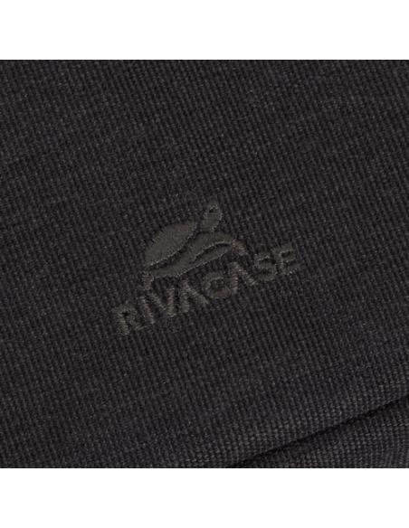 Rivacase 7703 BLACK maletines para portátil 33,8 cm (13.3") Funda Negro