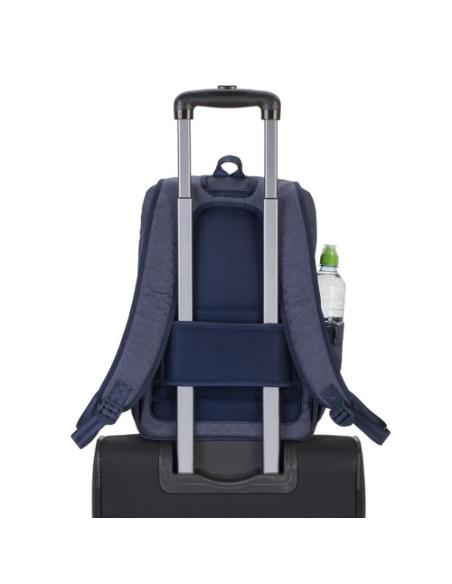 Rivacase 7760 39,6 cm (15.6") Funda tipo mochila Azul