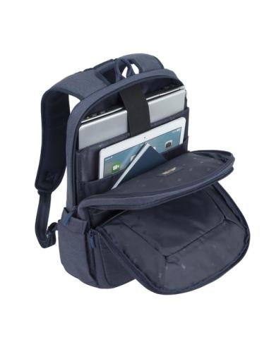 Rivacase 7760 39,6 cm (15.6") Funda tipo mochila Azul