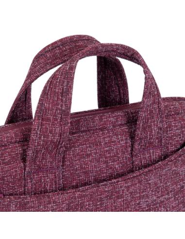 Rivacase 7921 35,6 cm (14") Bandolera Borgoña, Blanco