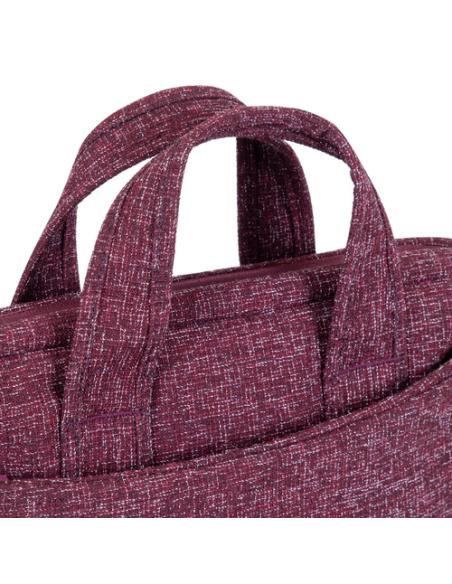 Rivacase 7921 35,6 cm (14") Bandolera Borgoña, Blanco