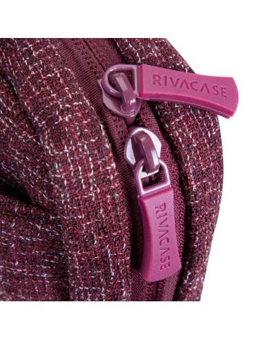 Rivacase 7921 35,6 cm (14") Bandolera Borgoña, Blanco