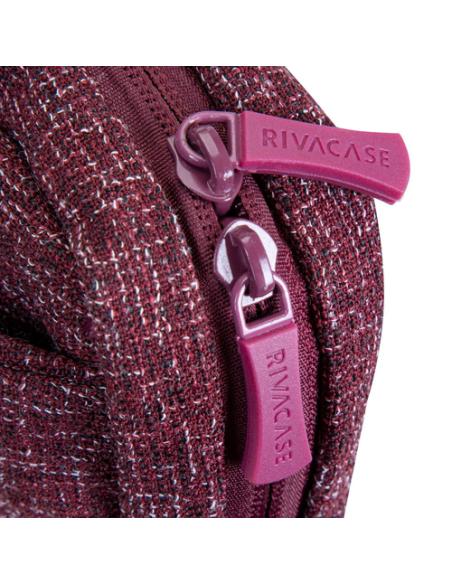 Rivacase 7921 35,6 cm (14") Bandolera Borgoña, Blanco