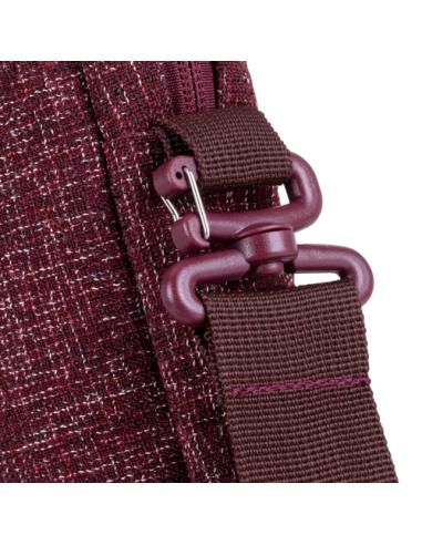 Rivacase 7921 35,6 cm (14") Bandolera Borgoña, Blanco