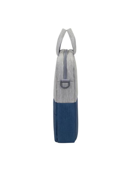 Rivacase 7532 39,6 cm (15.6") Maletín Azul, Gris