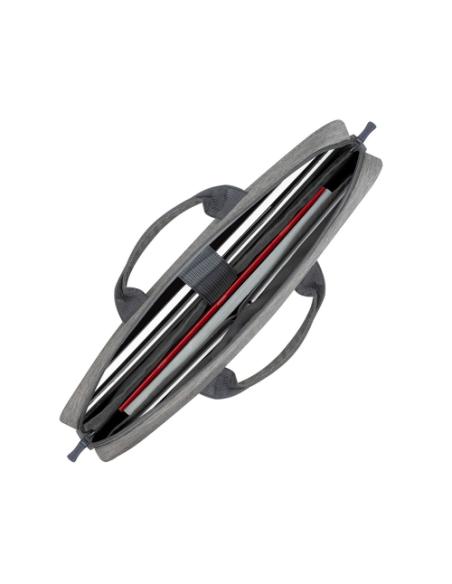 Rivacase 7532 39,6 cm (15.6") Maletín Azul, Gris