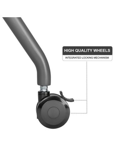 Ewent EW1542 soporte para pantalla de señalización 2,18 m (86") Negro