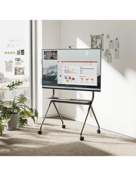 Ewent EW1542 soporte para pantalla de señalización 2,18 m (86") Negro