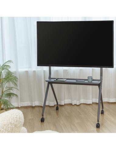 Ewent EW1542 soporte para pantalla de señalización 2,18 m (86") Negro