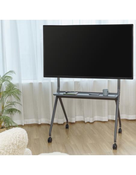 Ewent EW1542 soporte para pantalla de señalización 2,18 m (86") Negro