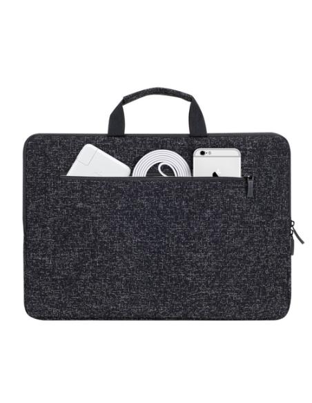 Rivacase 7915 39,6 cm (15.6") Funda Negro, Blanco