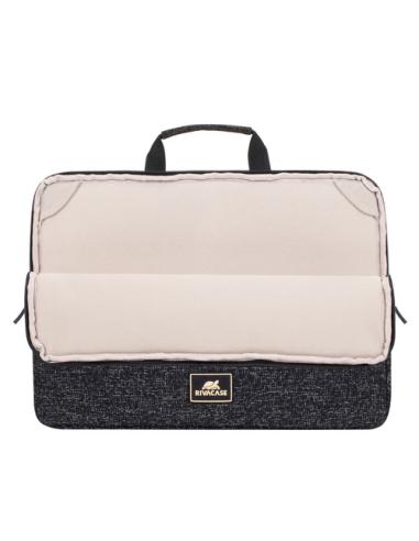 Rivacase 7915 39,6 cm (15.6") Funda Negro, Blanco