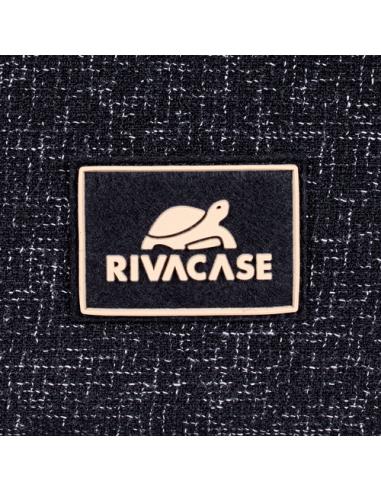 Rivacase 7915 39,6 cm (15.6") Funda Negro, Blanco