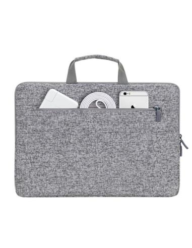 Rivacase 7915 39,6 cm (15.6") Funda Negro, Gris