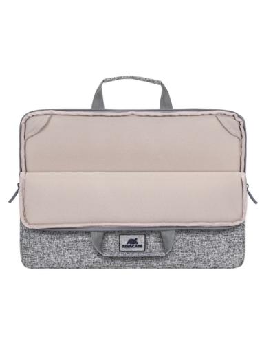 Rivacase 7915 39,6 cm (15.6") Funda Negro, Gris